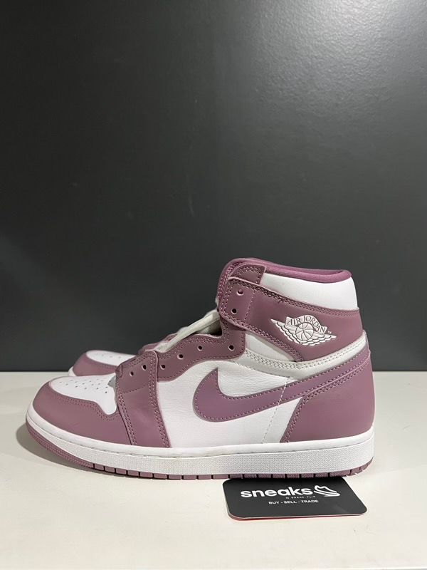 USED SIZE 10M Jordan 1 Retro High OG Mauve - New (NO BOX)