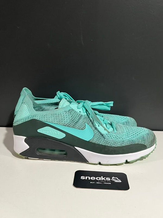 Nike Air Max 90 Ultra 2.0 Flyknit Hyper Turquoise Hyper Turquoise - USED NO BOX