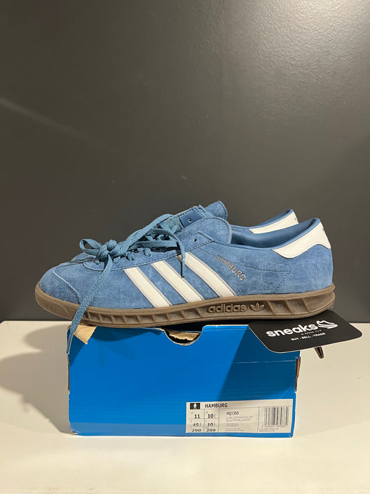 NEW Adidas Hamburg Altitude Blue HQ1355 SIZE 11M OG ALL AG25-296