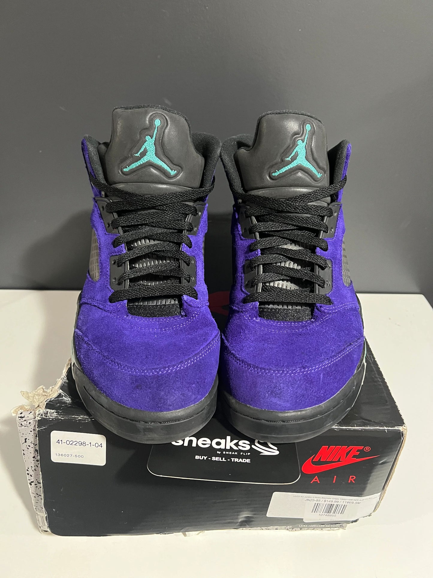 Jordan 5 Retro Alternate Grape - Used