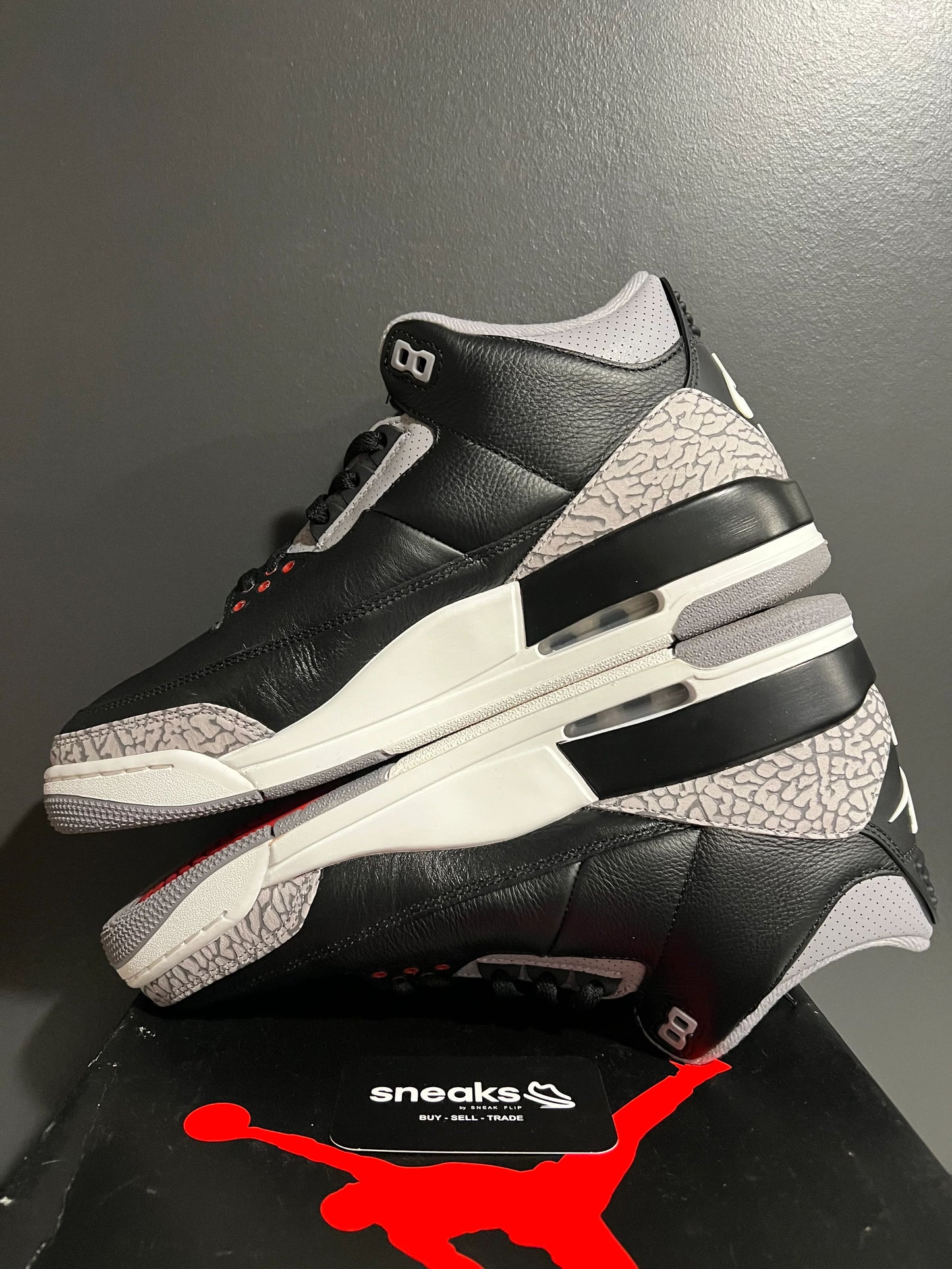 Jordan 3 Retro OG Black Cement (2024) - Used