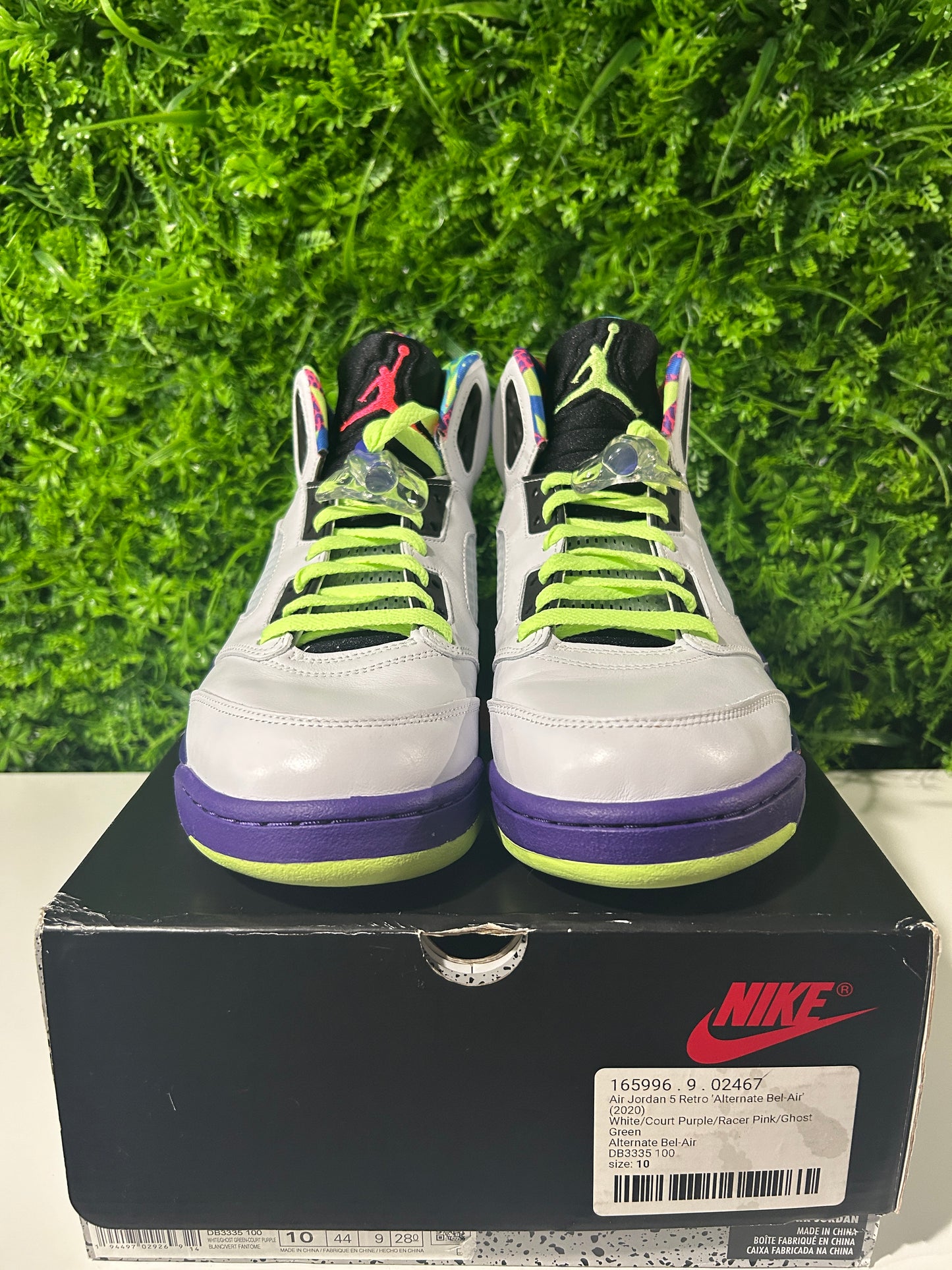 Air Jordan 5 Retro Alternate Bel-Air DB3335-100 WORN ONCE SIZE 10M