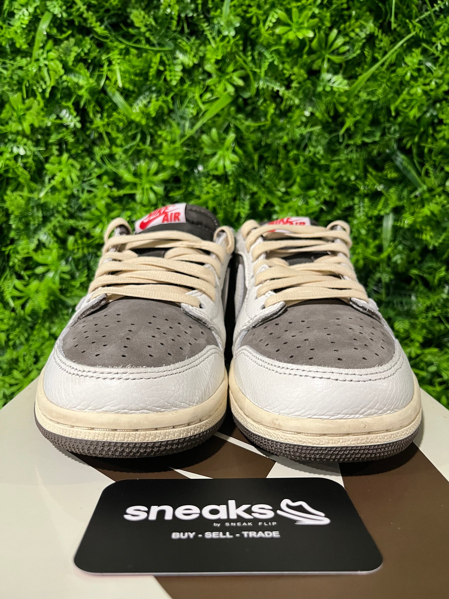 USED Travis Scott x Air Jordan 1 Retro Low OG Reverse Mocha DM7866-162 SIZE 6.5M OG ALL