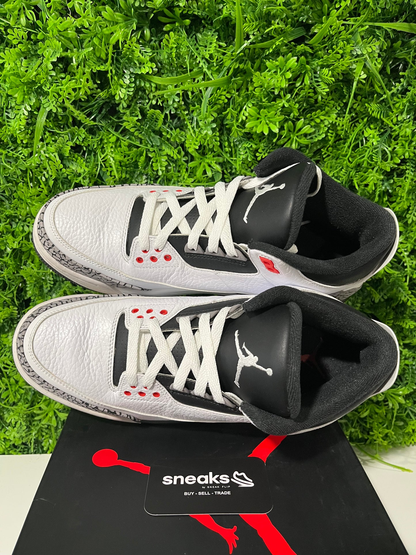 USED Air Jordan 3 Retro Infrared 23 136064-123 SIZE 10M OG ALL