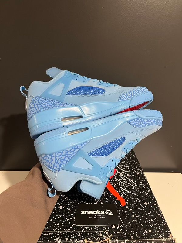 NEW SIZE 13M Jordan Spizike Low Houston Oilers