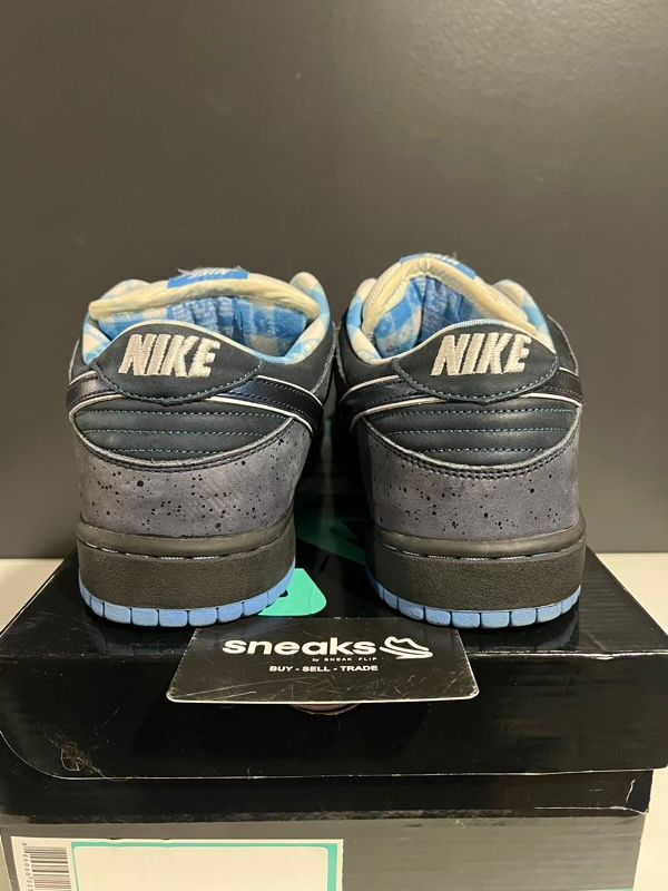 USED SIZE 12M Nike SB Dunk Low Concepts Blue Lobster - USED NO BOX