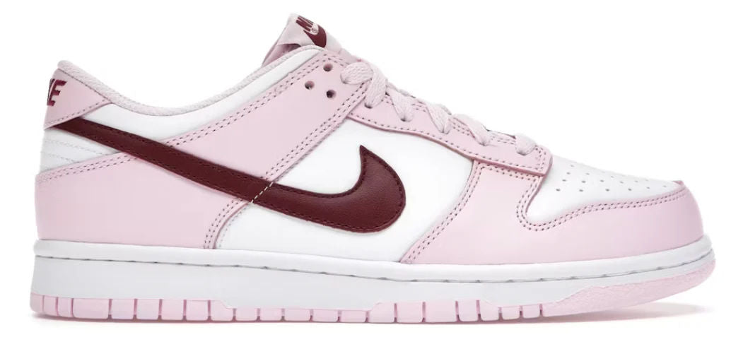 Nike Dunk Low Pink Foam Red White (GS)
