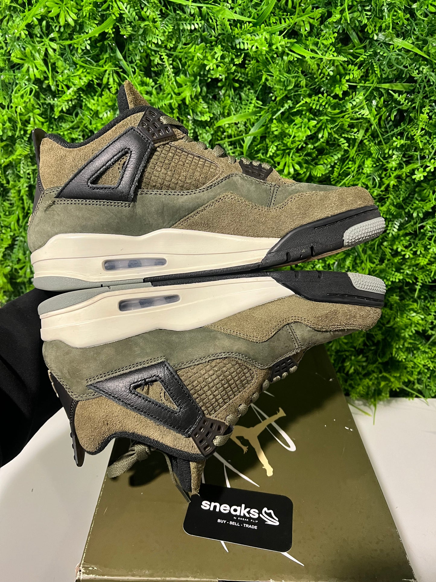 Jordan 4 Retro SE Craft Medium Olive - Used