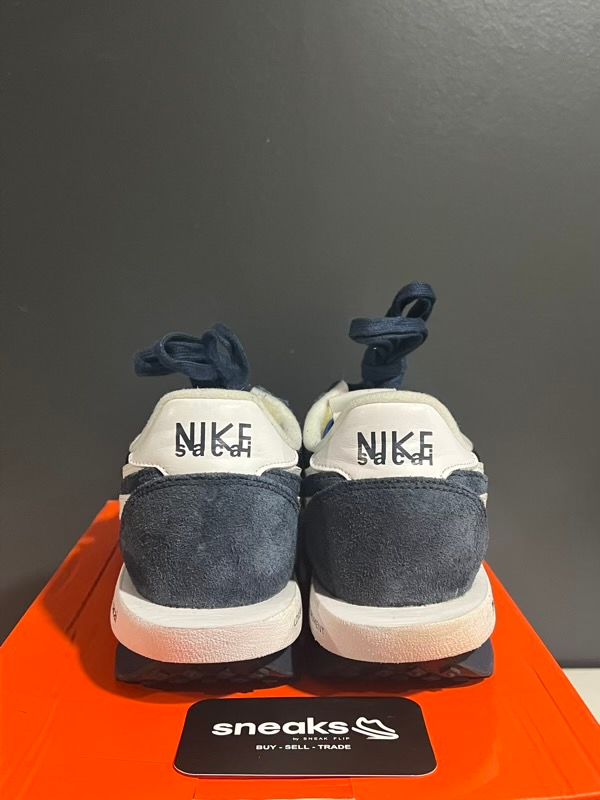USED SIZE 8M Nike LD Waffle SF sacai Fragment Blue Void - Used