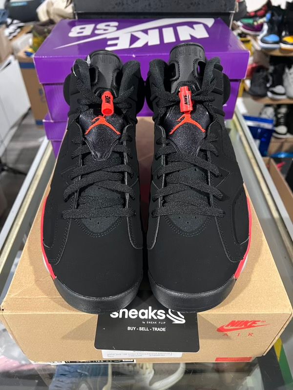 NEW SIZE 11M Jordan 6 Retro Infrared Salesman