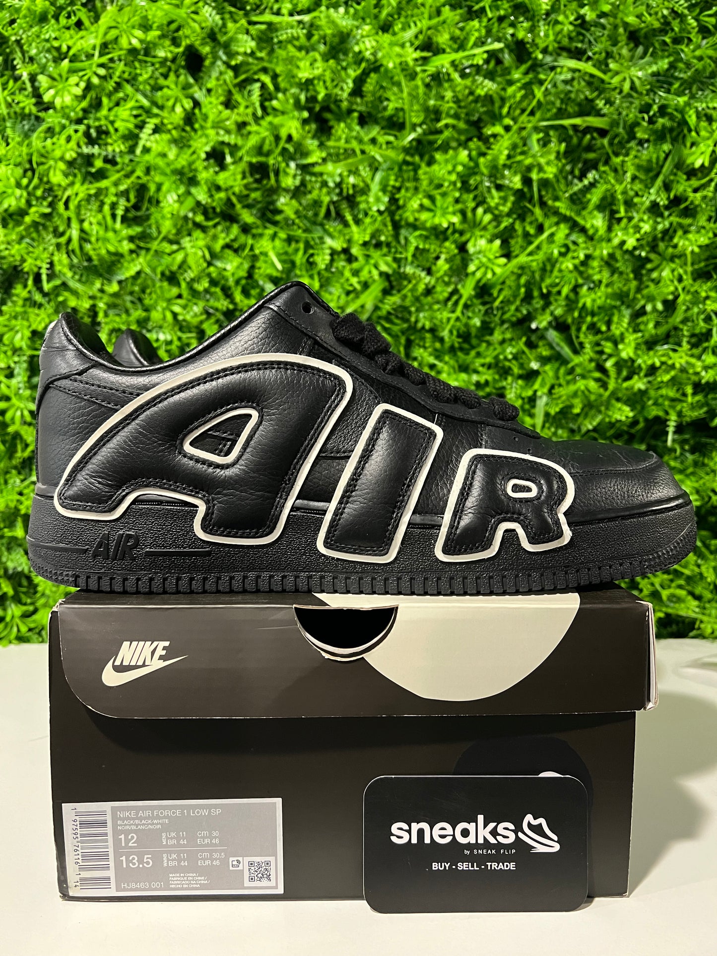 USED Cactus Plant Flea Market x Air Force 1 Low Premium Black 2024 HJ8463-001 SIZE 12M OG ALL