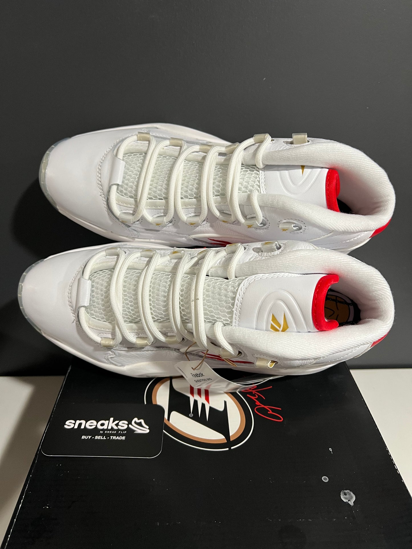 NEW Question Mid Dr. J GX0230 SIZE 11M OG ALL JY25-186