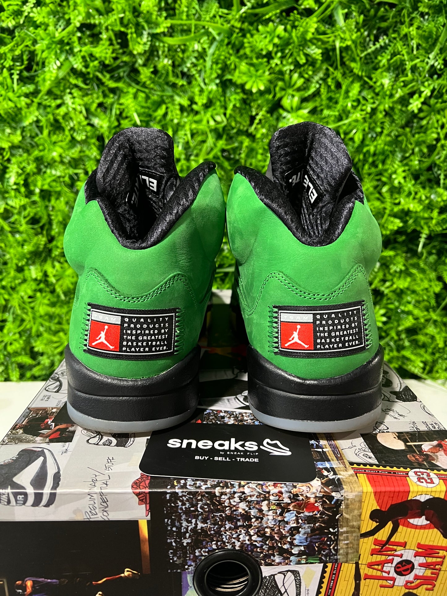 USED Air Jordan 5 Retro SE Oregon CK6631-307 SIZE 9M OG ALL