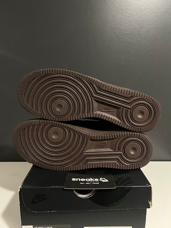 NEW SIZE 10M Nike Air Force 1 Low Supreme Baroque Brown