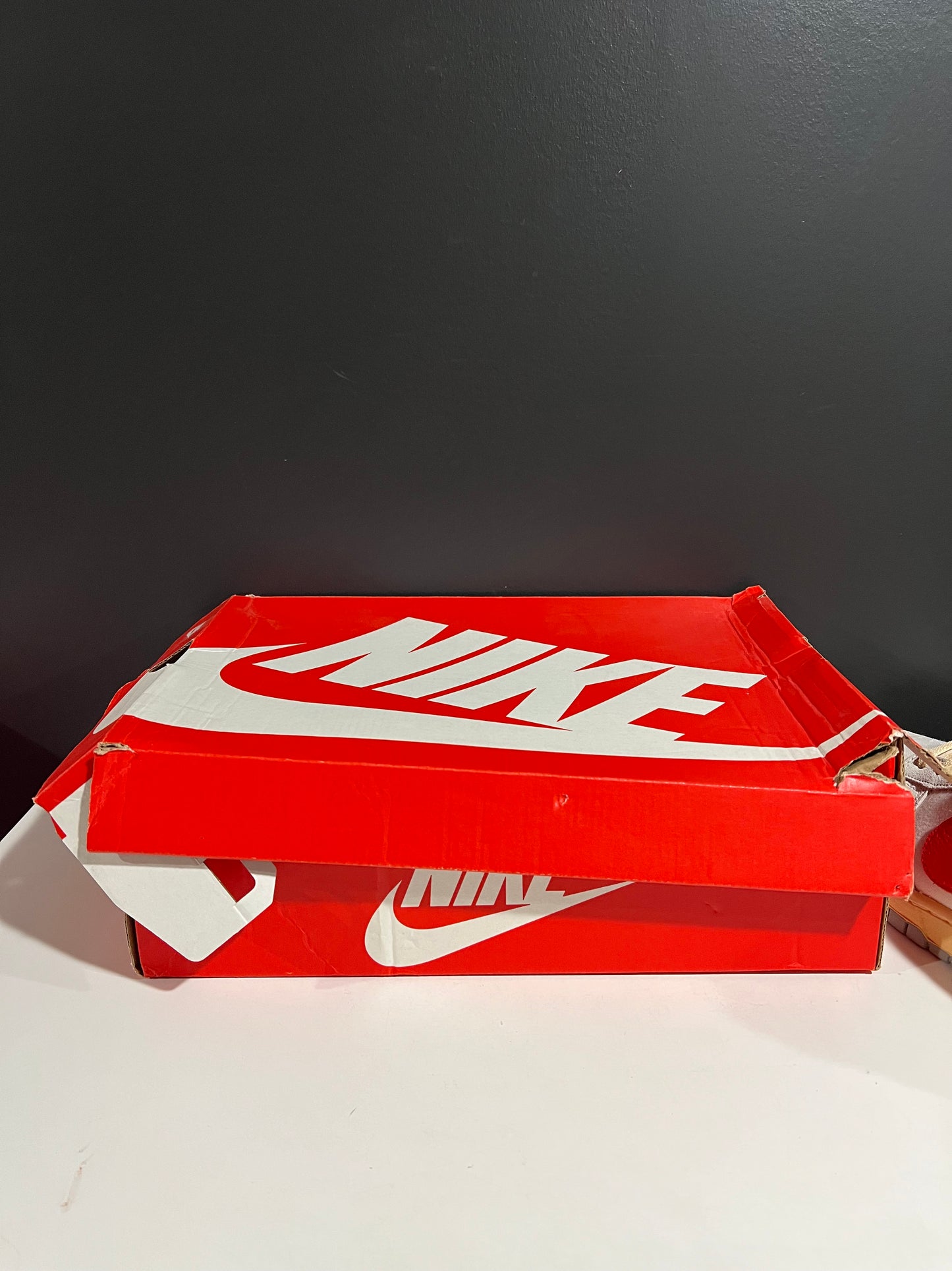 USED Nike Dunk Low ’85 Athletic Department Picante Red FJ5429-133 SIZE 10M OG ALL JY25-245
