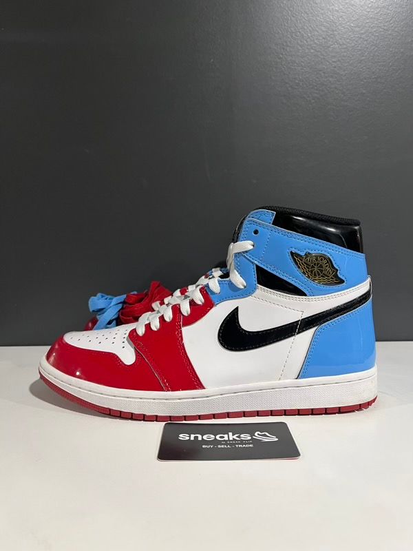 USED SIZE 10M Jordan 1 Retro High Fearless UNC Chicago - USED NO BOX
