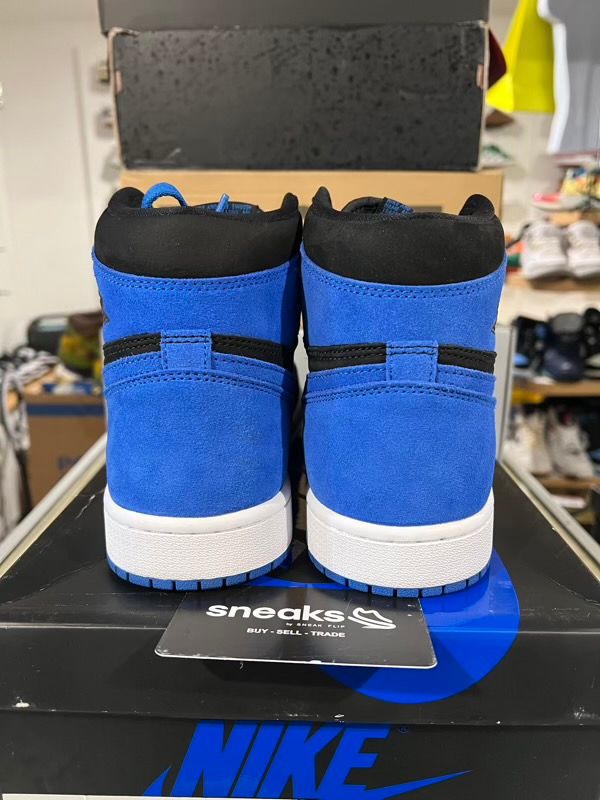 USED SIZE 9.5M Jordan 1 Retro High OG Royal Reimagined - Used