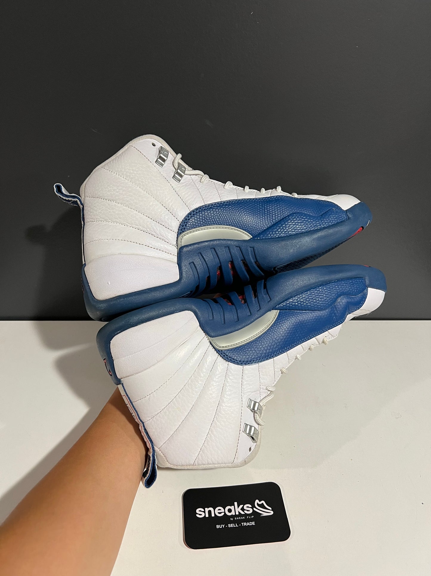 USED Air Jordan 12 Retro French Blue 2016 130690-113 SIZE 10M NO BOX SP25-071