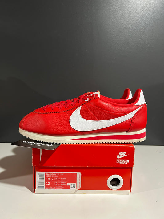 USED Nike Stranger Things x Cortez OG Collection CK1907-600 SIZE 10.5M OG ALL JY25-65