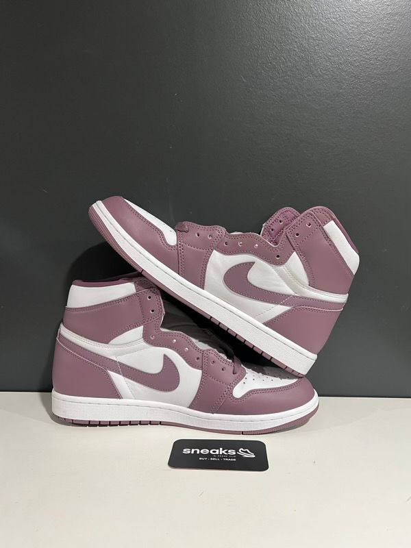 USED SIZE 10M Jordan 1 Retro High OG Mauve - New (NO BOX)