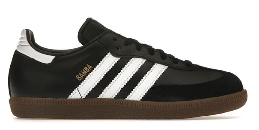 adidas Samba Leather Black White