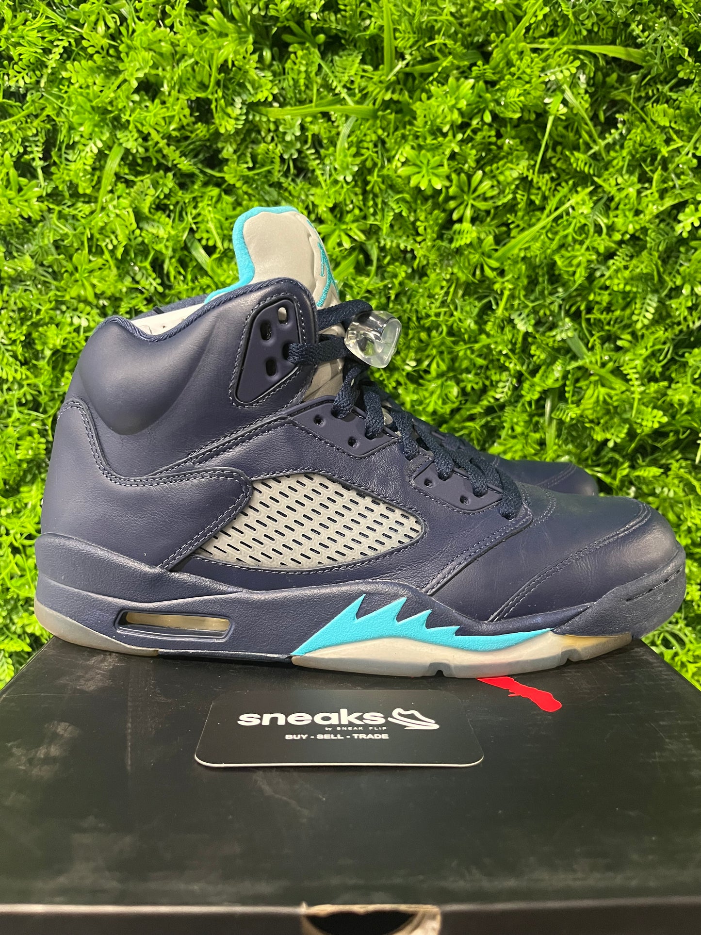 USED Air Jordan 5 Retro Pre-Grape 136027-405 SIZE 10M OG ALL