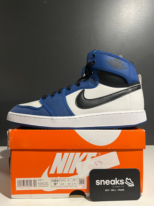 NEW Air Jordan 1 KO Storm Blue DO5047-401 SIZE 9.5M OG ALL AG25-166