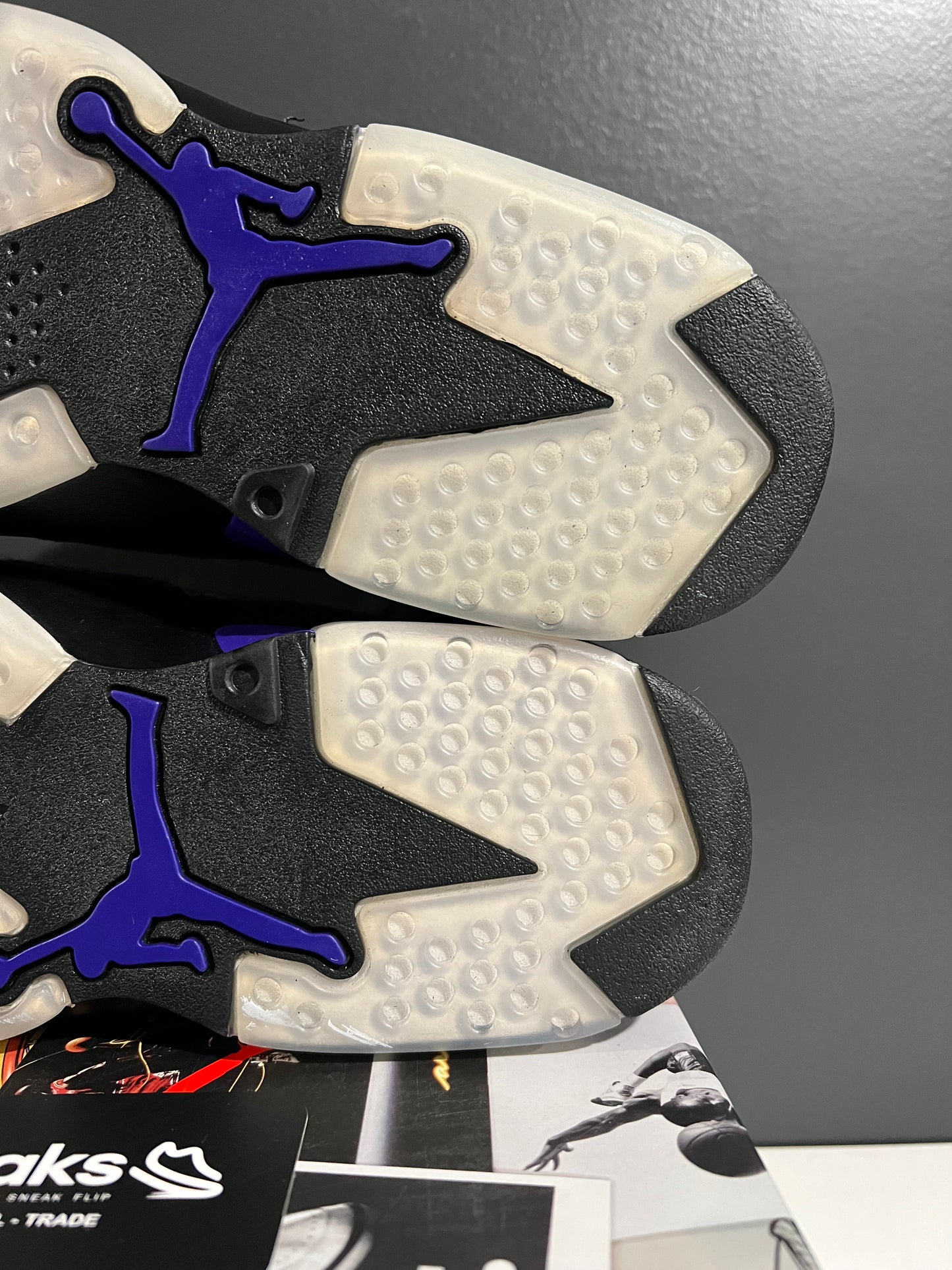 USED Social Status x Air Jordan 6 Retro Pony Hair AR2257-005 SIZE 9.5M OG ALL