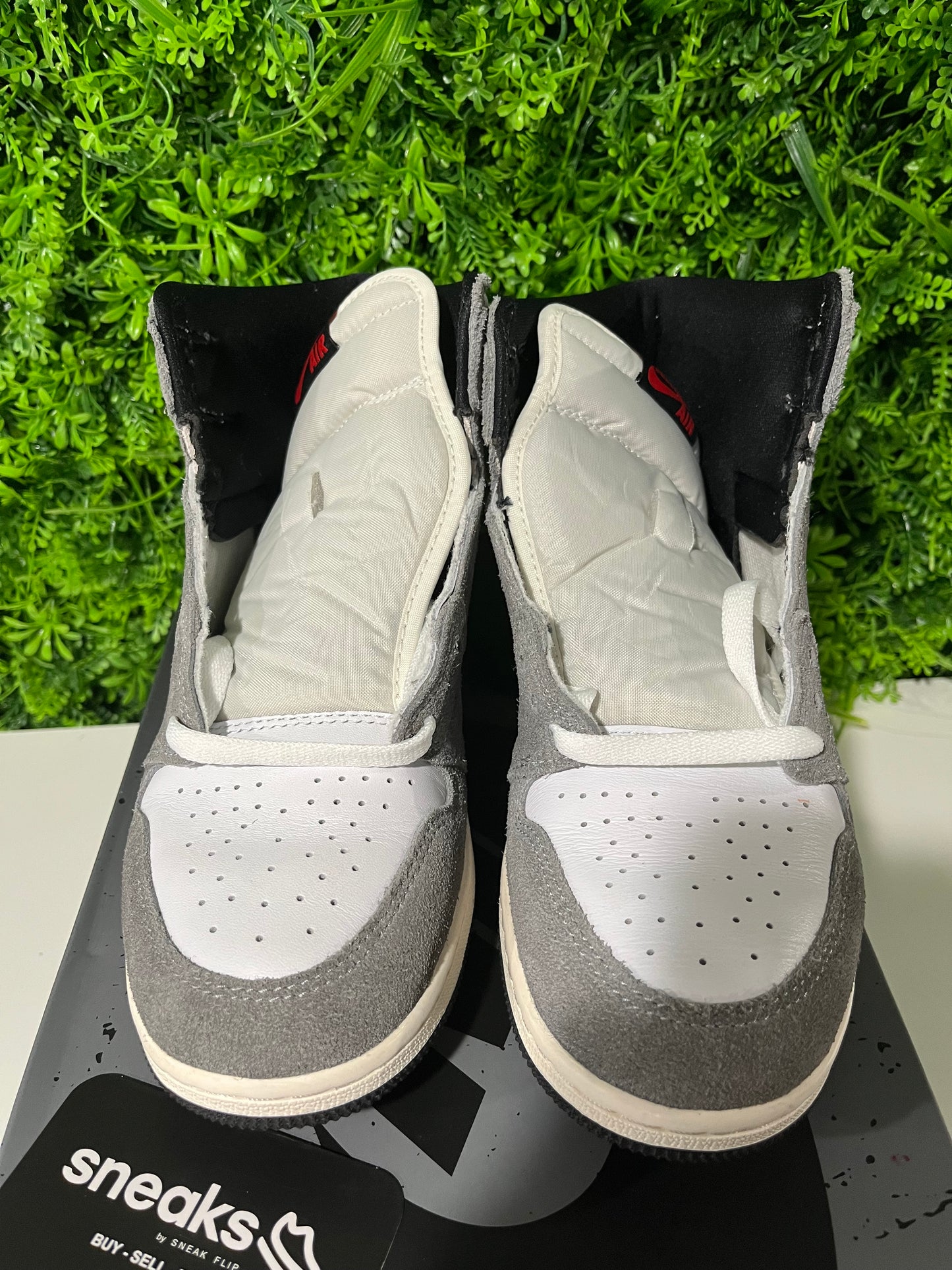 Air Jordan 1 Retro High OG GS Washed Black FD1437-051 USED SIZE 7Y OG ALL