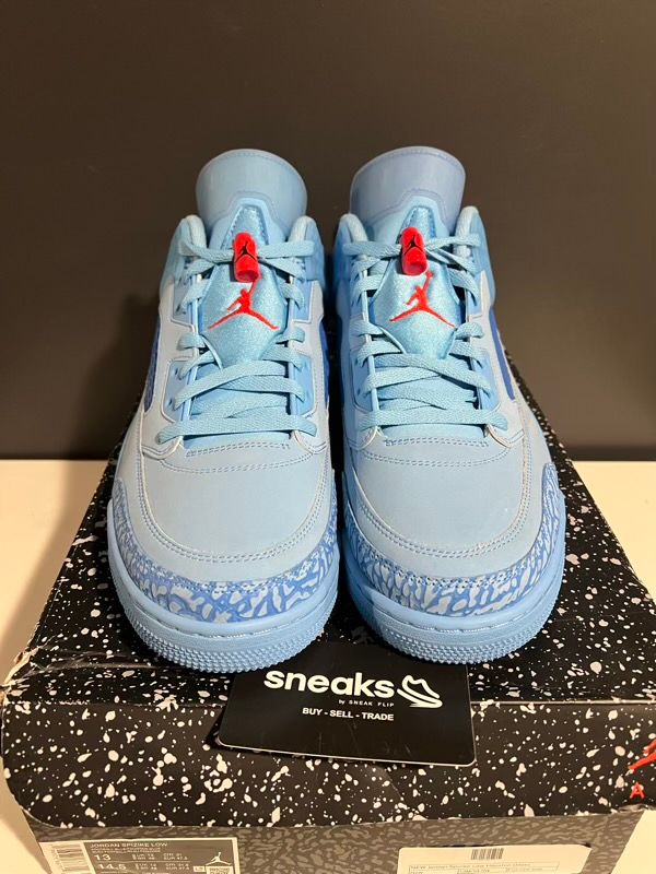 NEW SIZE 13M Jordan Spizike Low Houston Oilers