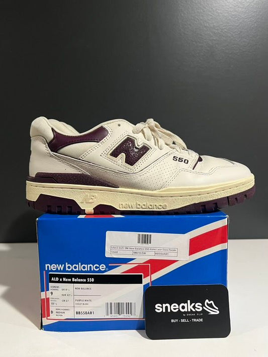 USED SIZE 9M New Balance 550 Aime Leon Dore Purple - Used