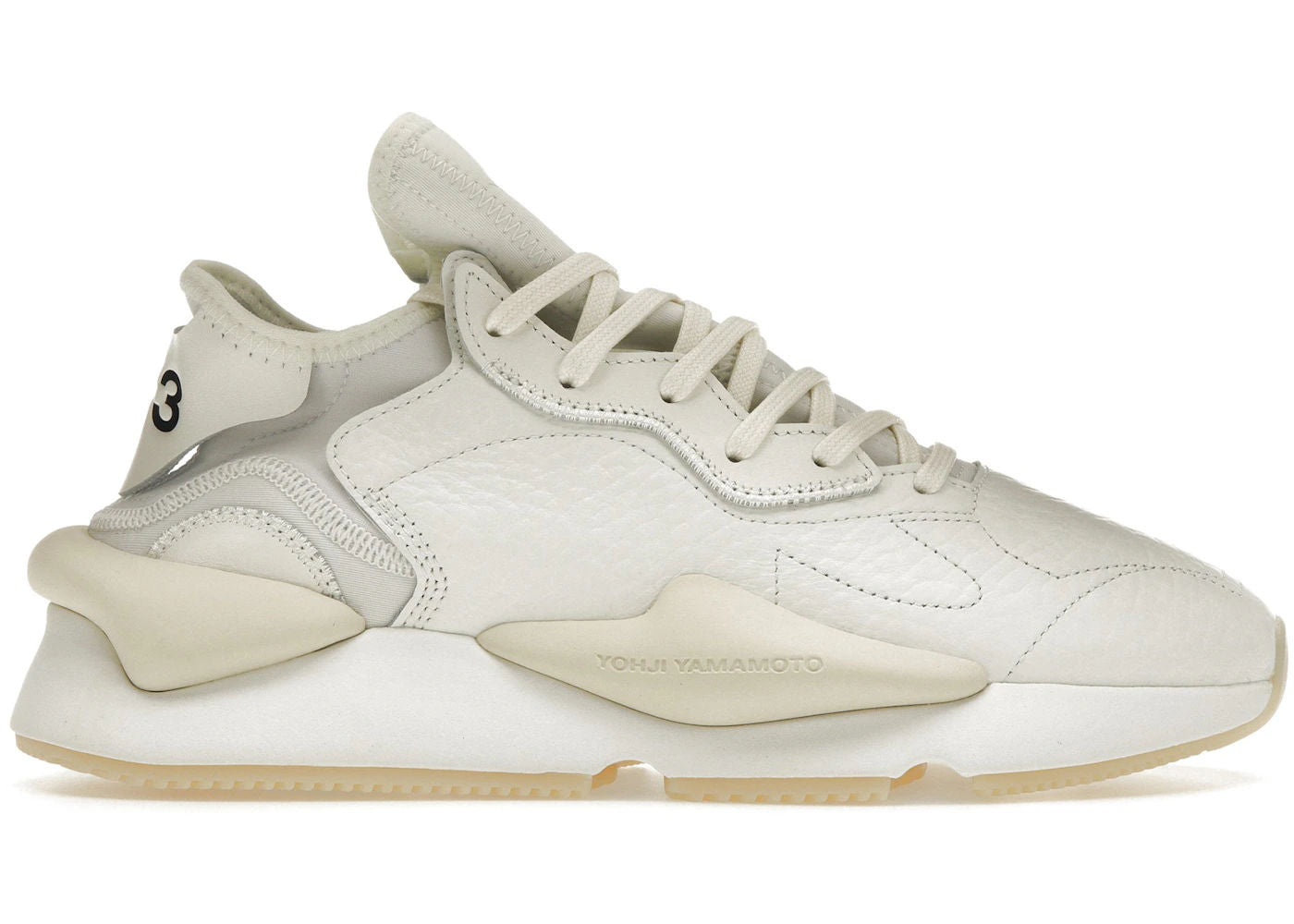 NEW SIZE 12.5M adidas Y-3 Kaiwa Core White Cream White