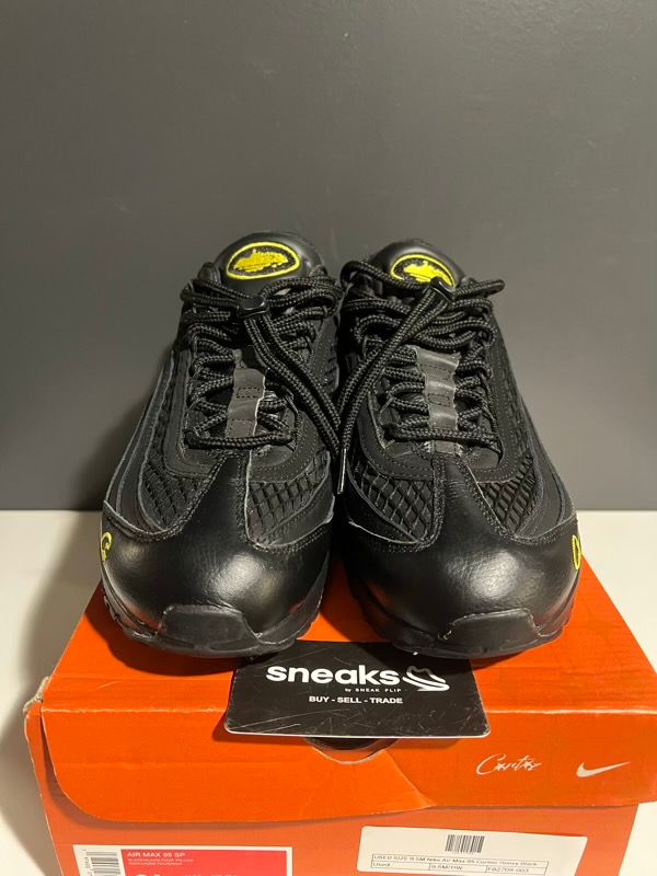 USED SIZE 9.5M Nike Air Max 95 Corteiz Honey Black - Used