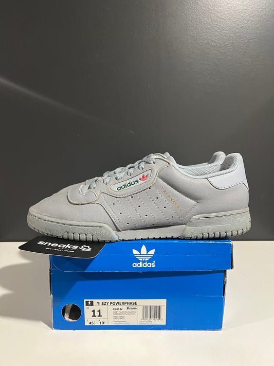 USED Yeezy PowerPhase Calabasas Grey CG6422 SIZE 11M OG ALL AG25-104