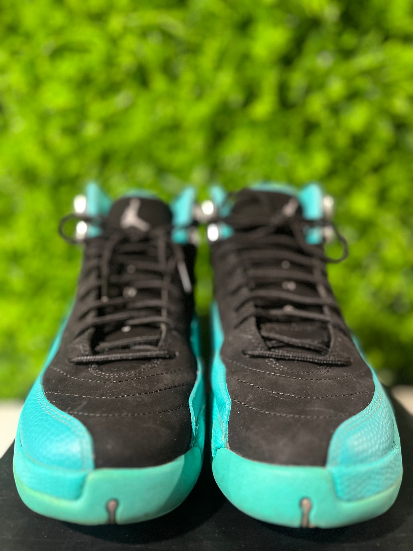 Air Jordan 12 GG Hyper Jade 510815-017 USED SIZE 8.5M REP BOX