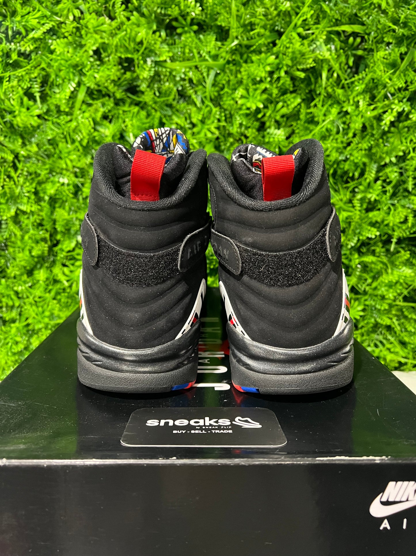 USED Air Jordan 8 Retro Playoff 2023 305381-062 SIZE 12M OG ALL