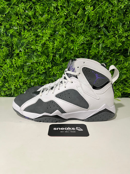 USED Air Jordan 7 Retro Flint 2021 CU9307-100 SIZE 9M NO BOX