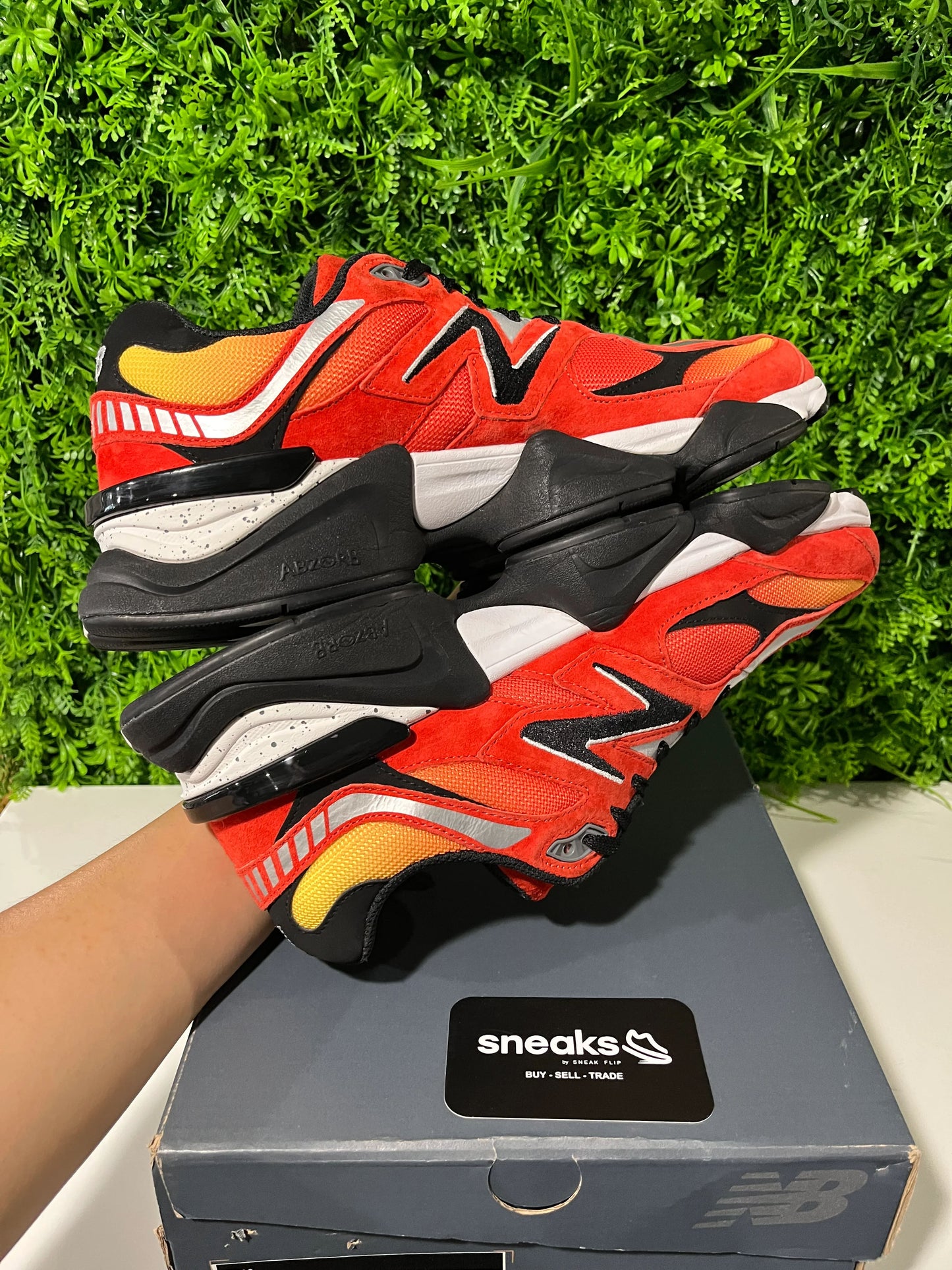 New Balance 9060 DTLR Fire Sign - Used