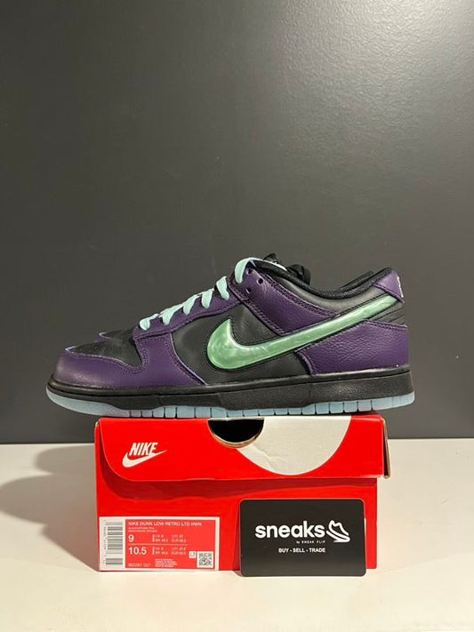 NEW SIZE 9M Nike Dunk Low LTD Wizard