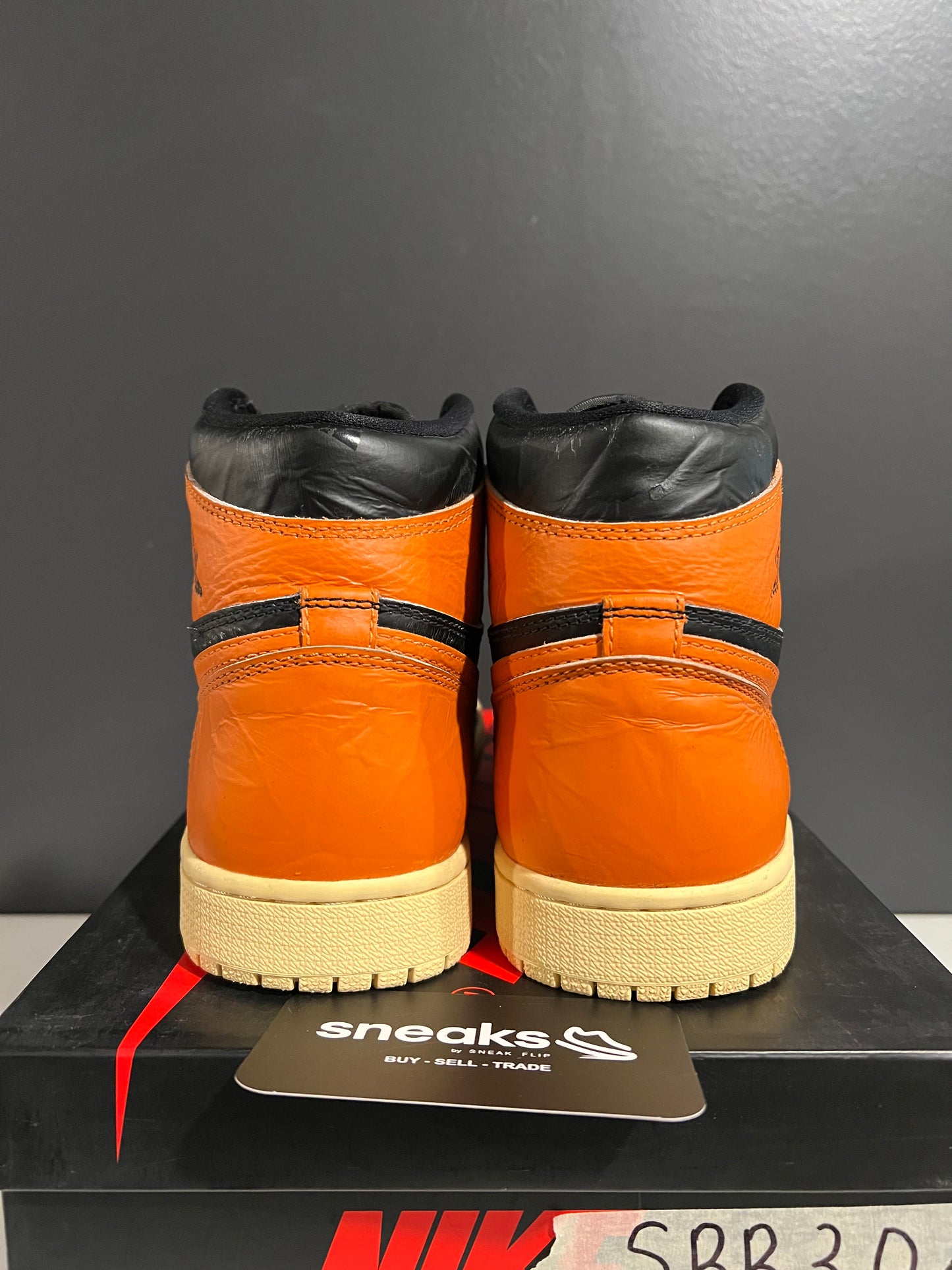 USED Air Jordan 1 Retro High OG Shattered Backboard 3.0 555088-028 SIZE 7.5M OG ALL AG25-378
