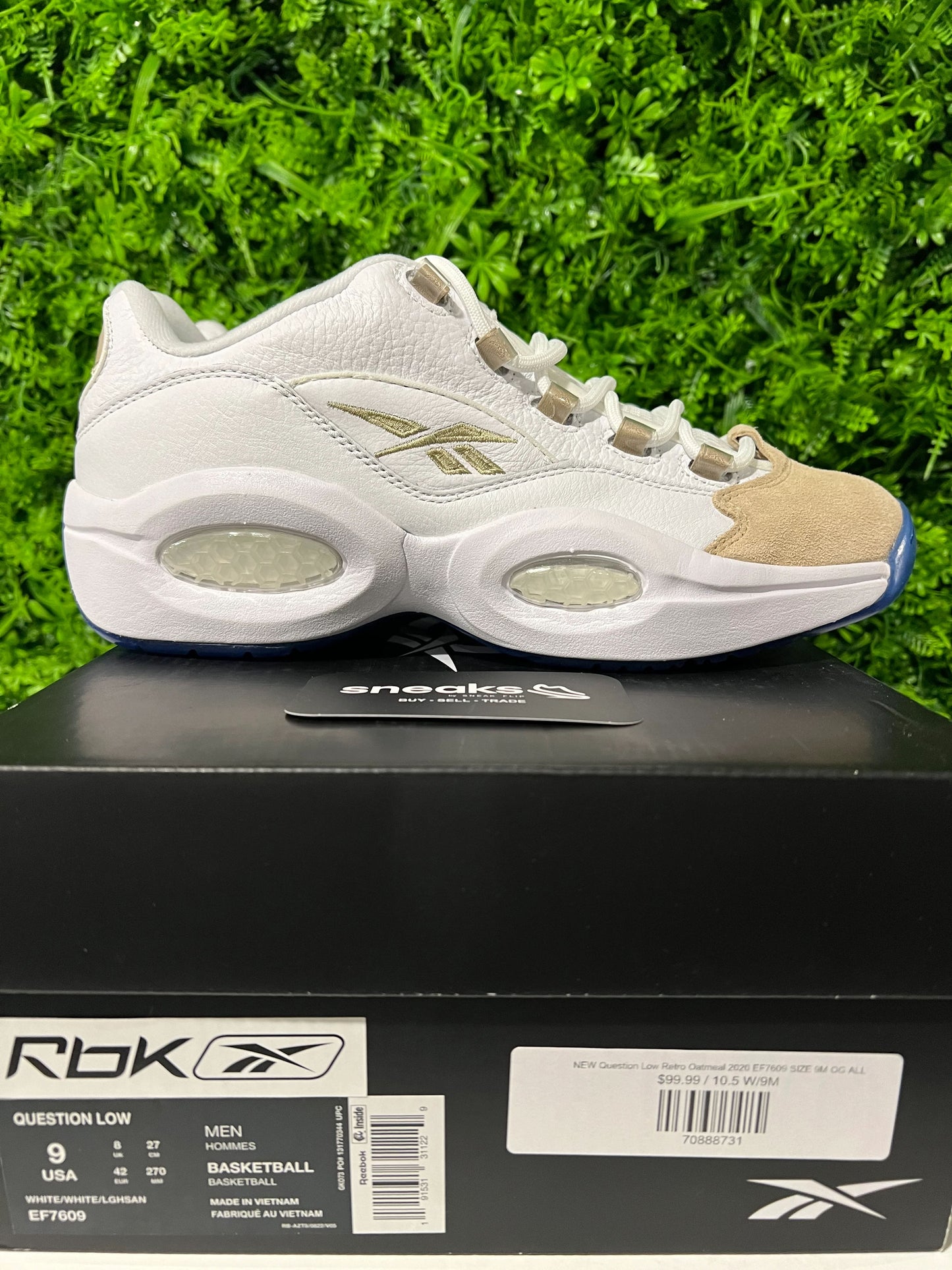 Reebok Question Low Oatmeal (2020)