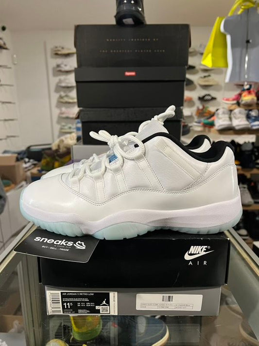 USED SIZE 11.5M Jordan 11 Retro Low Legend Blue - Used