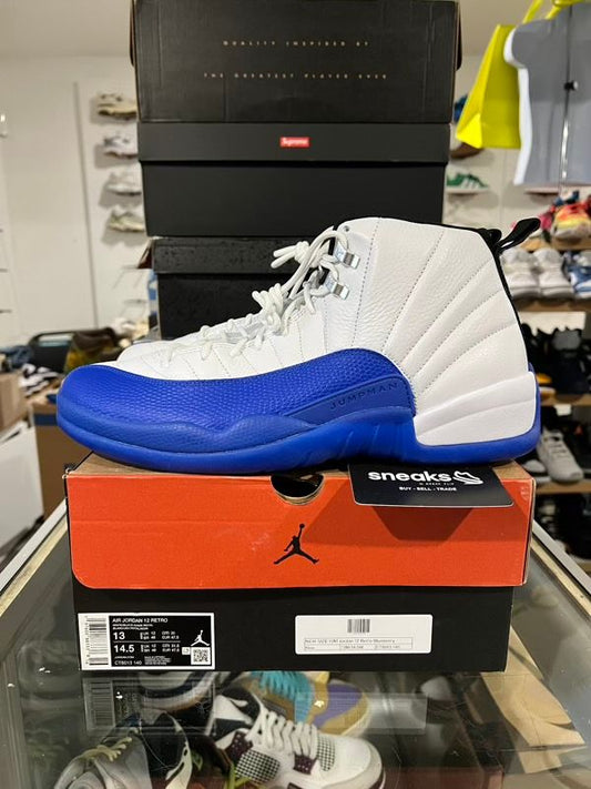 NEW SIZE 13M Jordan 12 Retro Blueberry