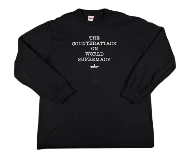 Supreme UNDERCOVER/Public Enemy Tee Black
