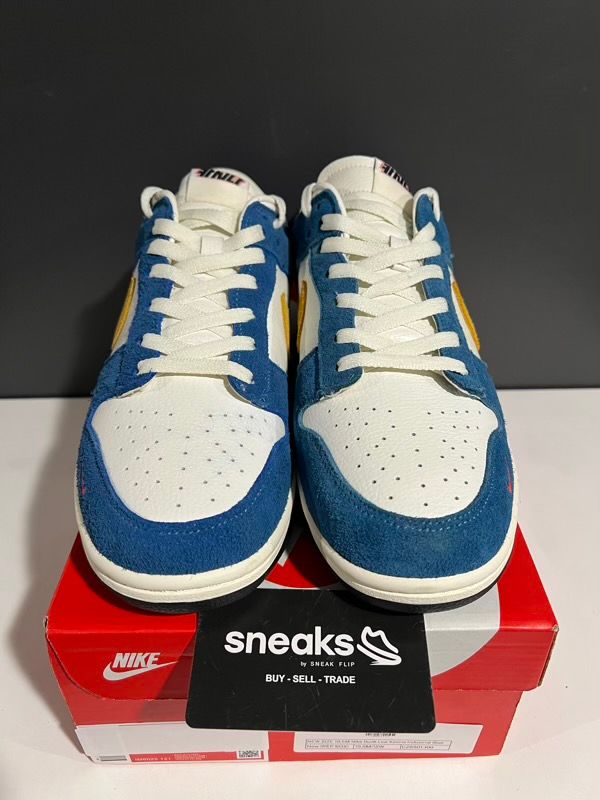 NEW SIZE 10.5M Nike Dunk Low Kasina Industrial Blue - New (REP BOX)