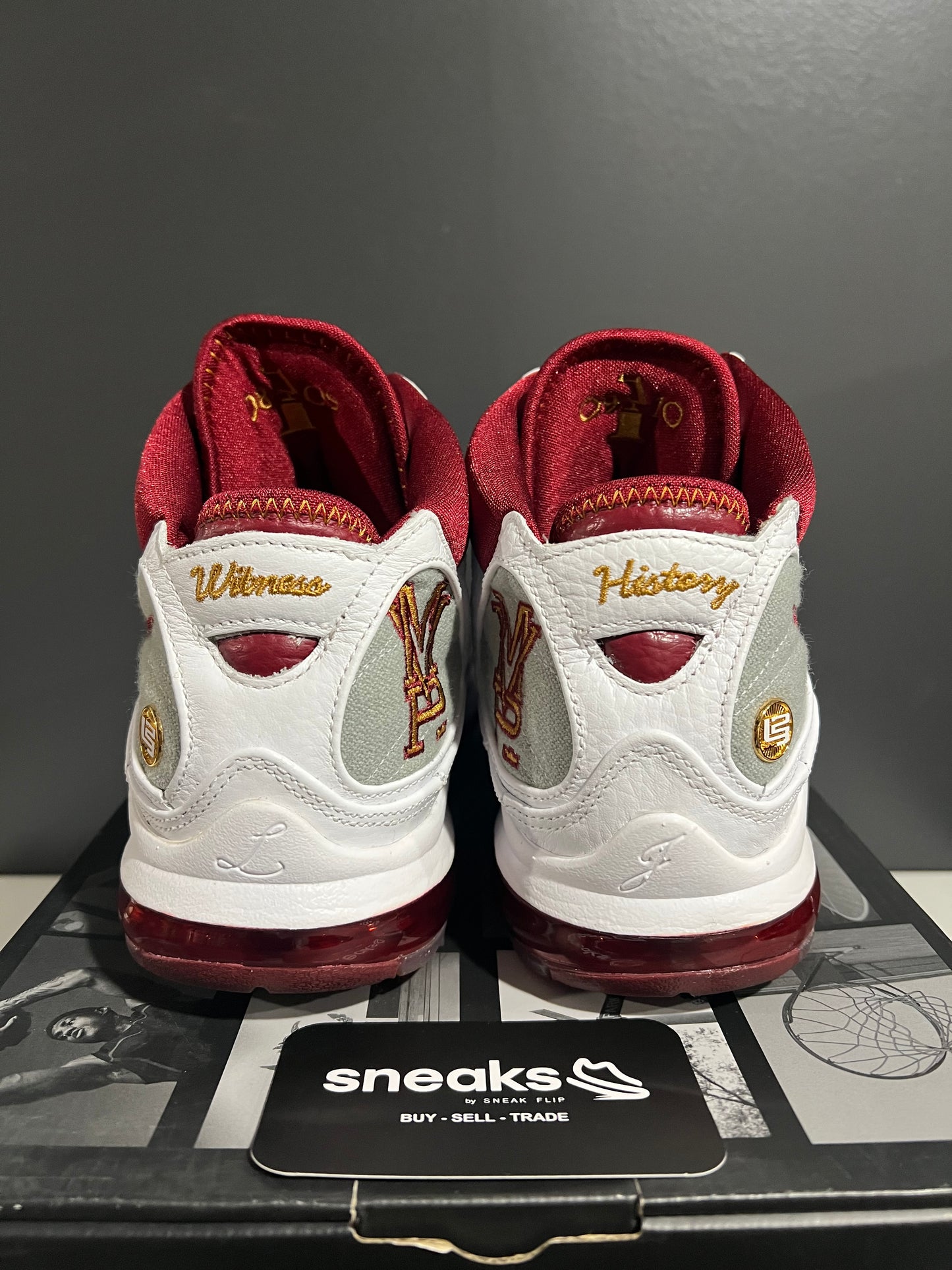 USED LeBron 7 MVP CZ8915-100 SIZE 10M OG ALL AG25-279