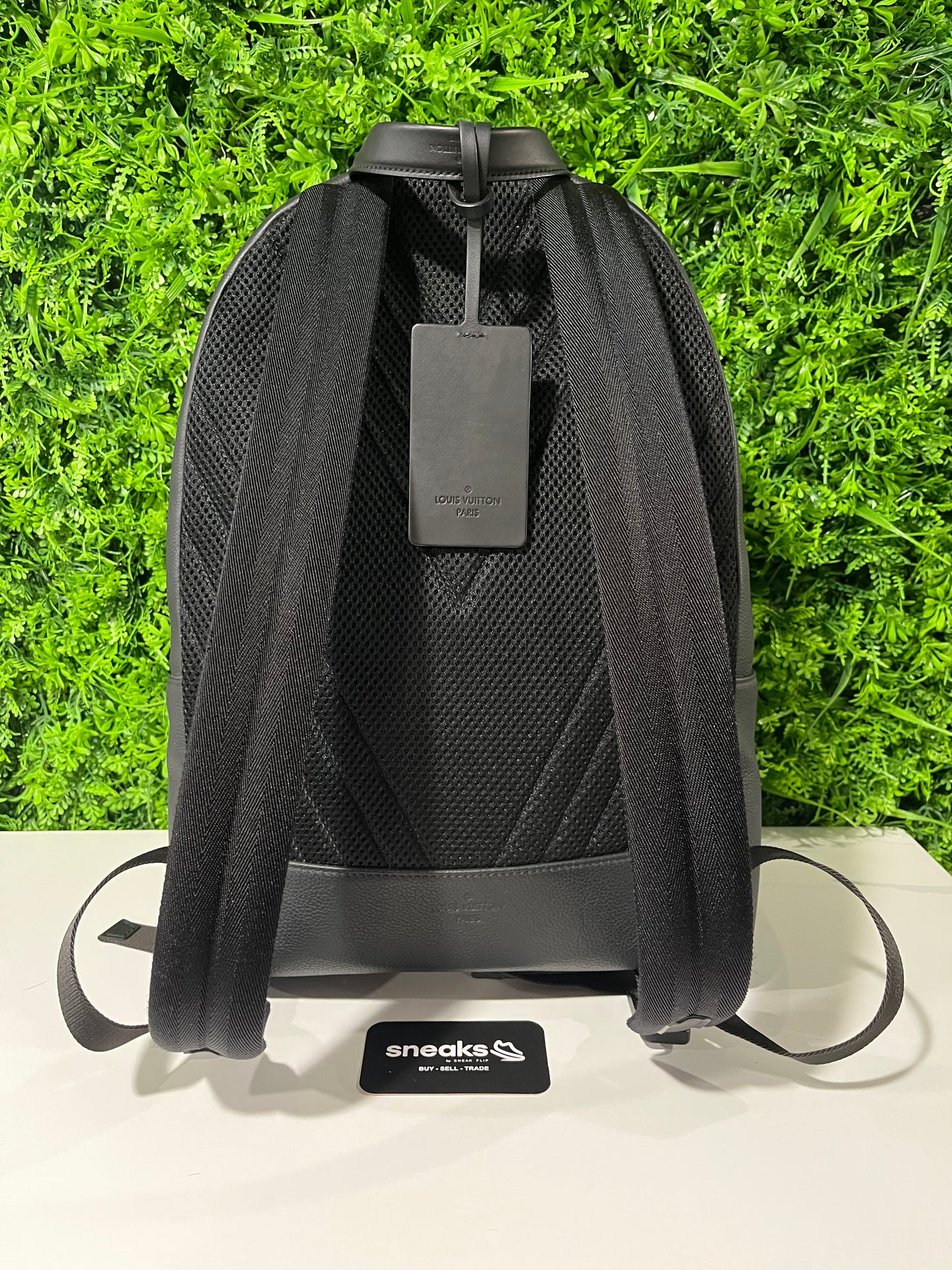 USED Louis Vuitton Takeoff Backpack M57079 Black NO BOX ONLY BACKPACK ONLY