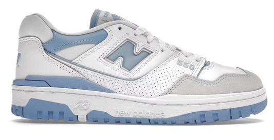 New Balance 550 White Blue Haze Rain Cloud