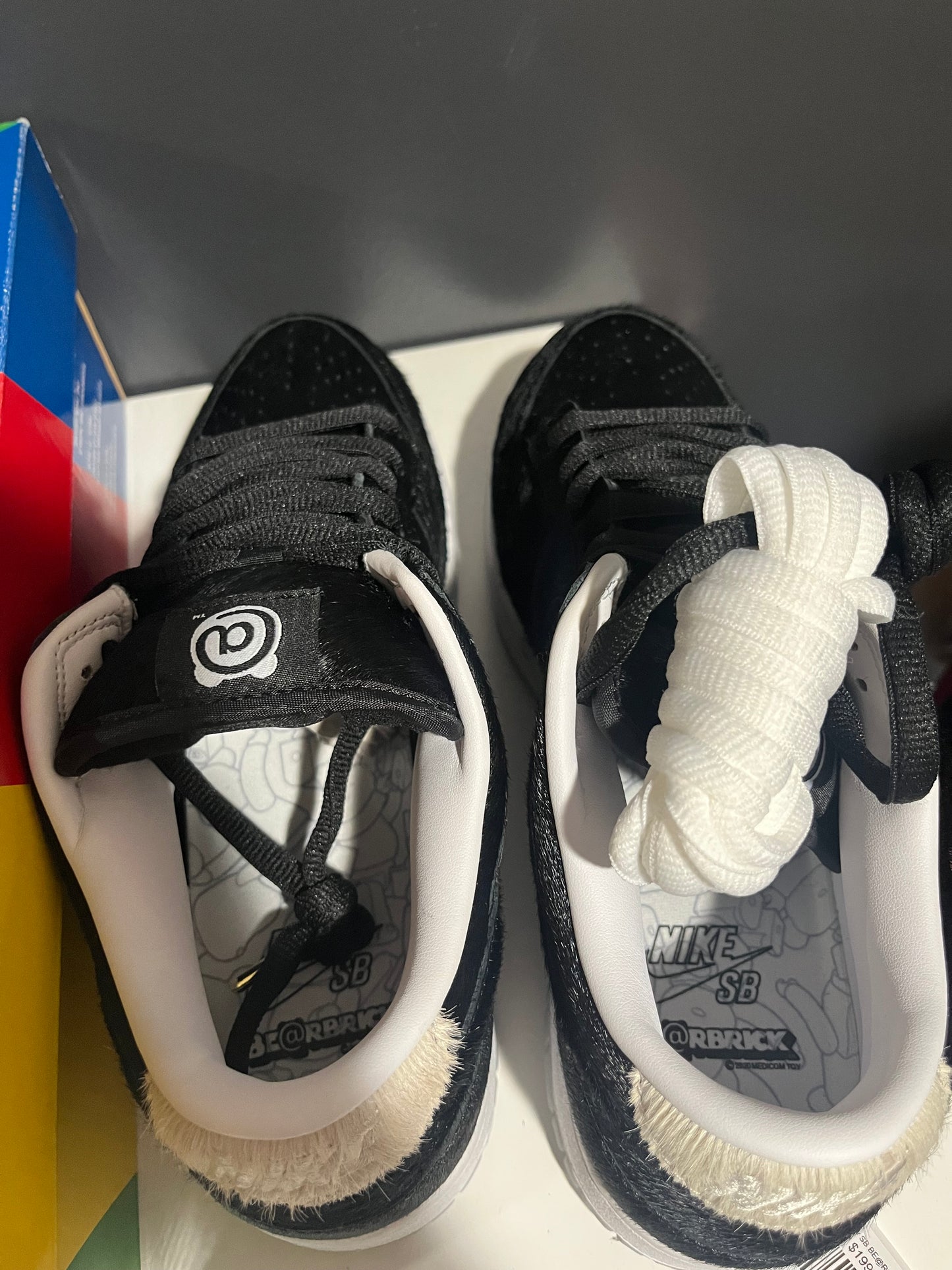 NEW Medicom Toy x Dunk Low SB BE@RBRICK CZ5127-001 SIZE 9.5M OG ALL SP25-159
