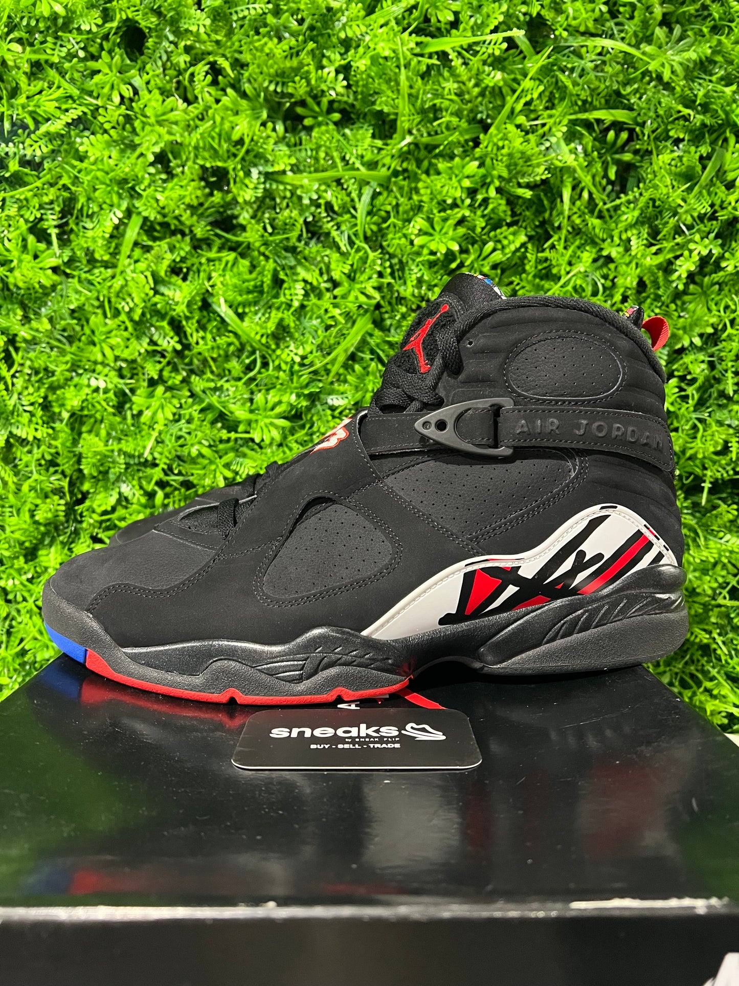 USED Air Jordan 8 Retro Playoff 2023 305381-062 SIZE 12M OG ALL